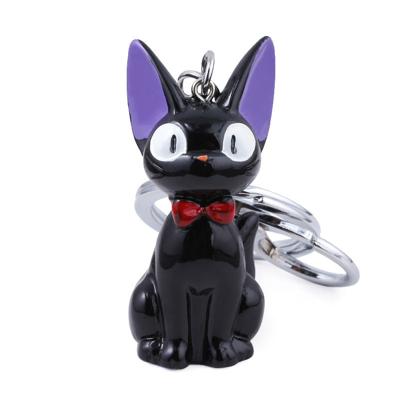 Kiki's Delivery Service Black Cat keychain