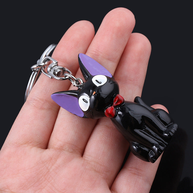 Kiki's Delivery Service Black Cat keychain