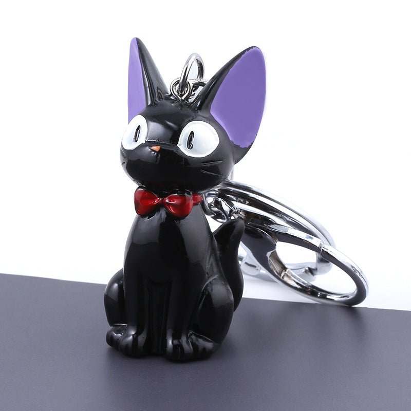 Kiki's Delivery Service Black Cat keychain