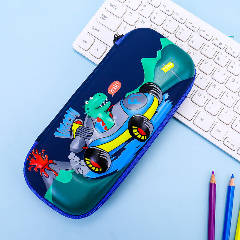 Dinosaur, Shark, Animals Pencil Case