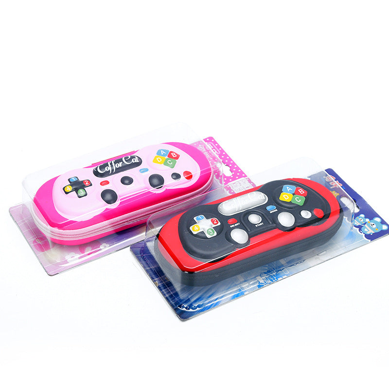 Video game remote pencil case