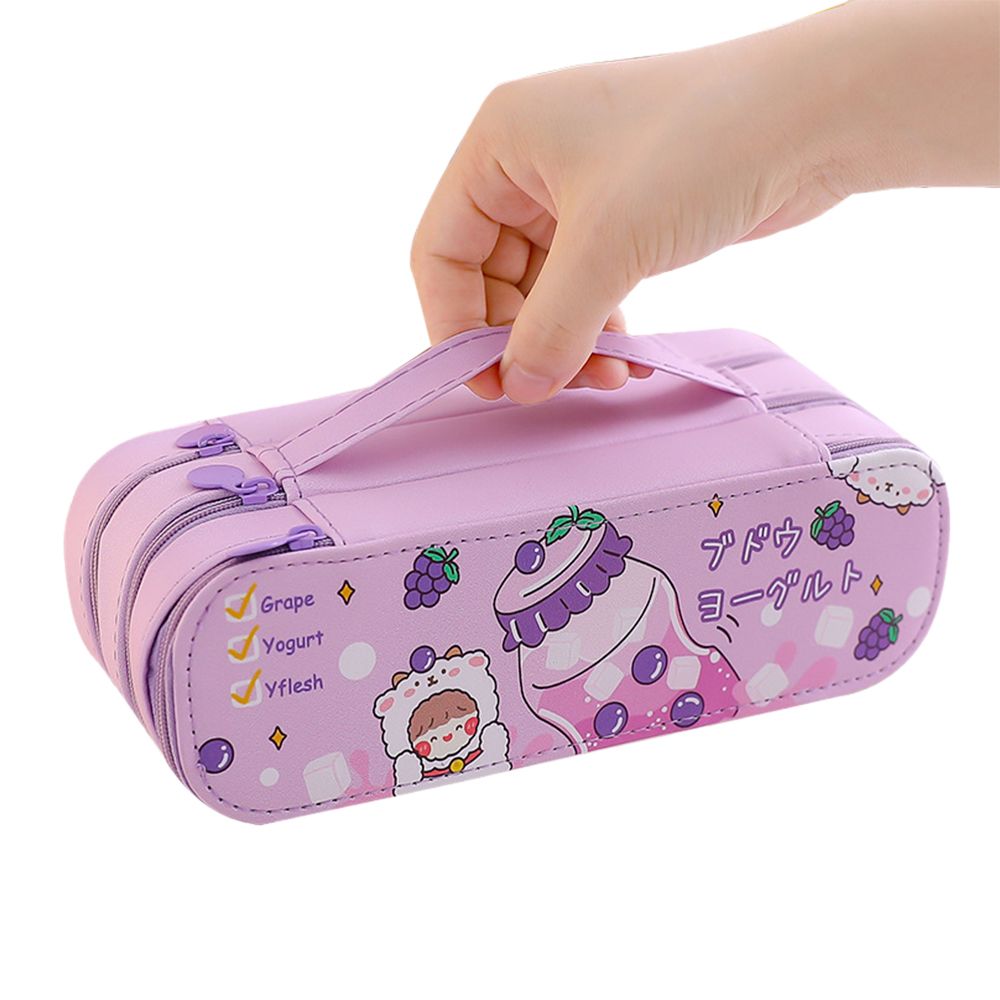 Kawaii Double Layer Pencil Case