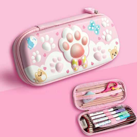 Kawaii paws Pencil Case for Boys And Girls Large Capacity