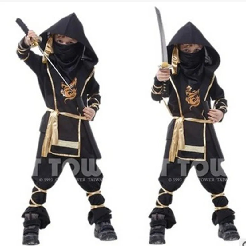 Ninja Japanese Warrior Anime Halloween Costumes Kids