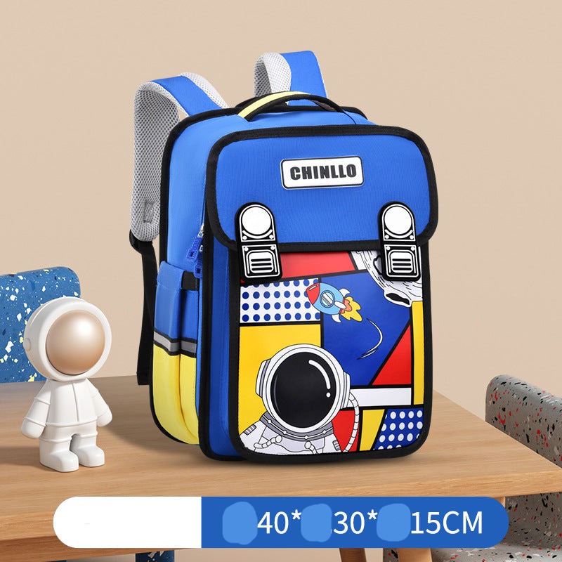 Comic unicorn astronaut backpack