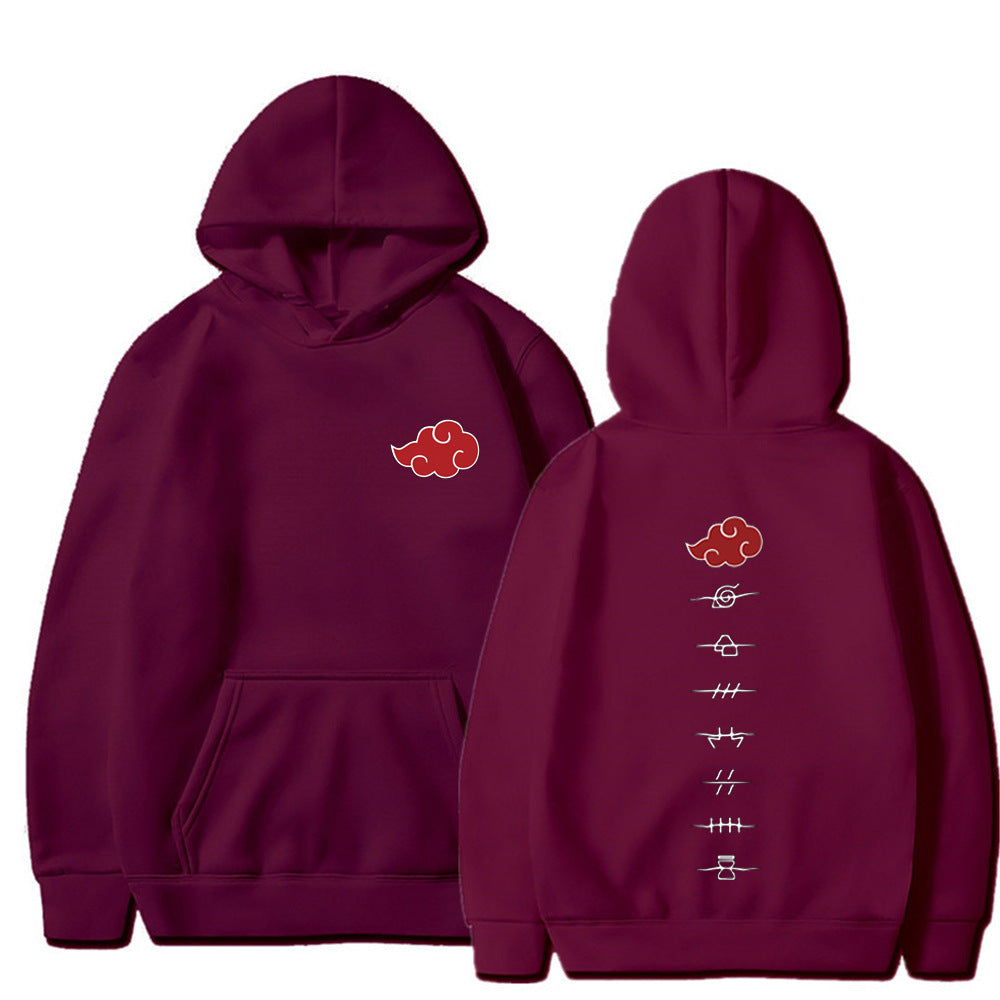 Japanese Naruto cloud hoodie