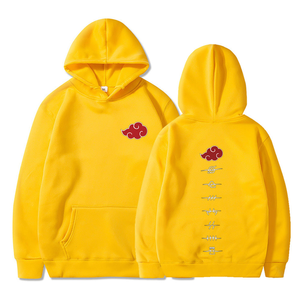 Japanese Naruto cloud hoodie