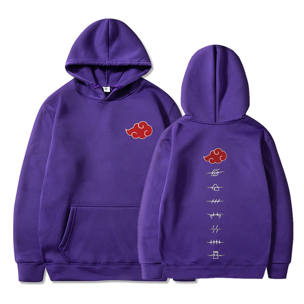 Japanese Naruto cloud hoodie