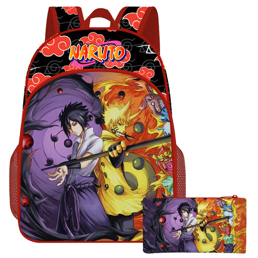 Naruto graphic school bag 3-piece