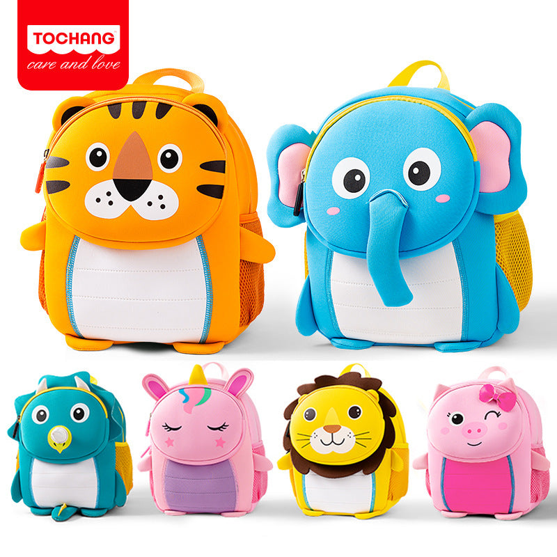 Cartoon 3D Animal small school bag