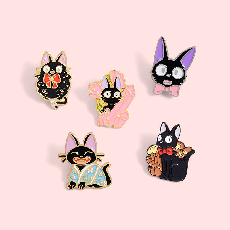 Japanese Jiji Cat pin