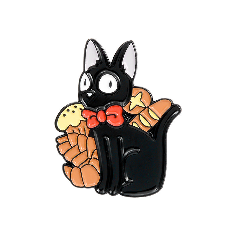 Japanese Jiji Cat pin