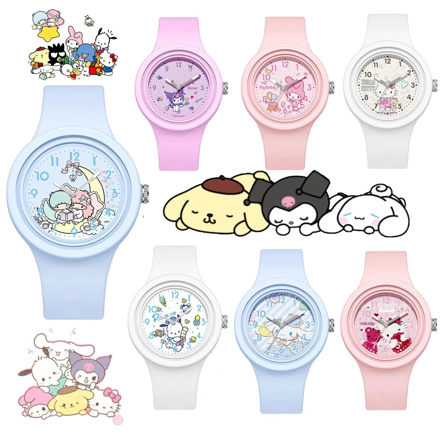 Sanrio Kuromi Hello Kitty Watch