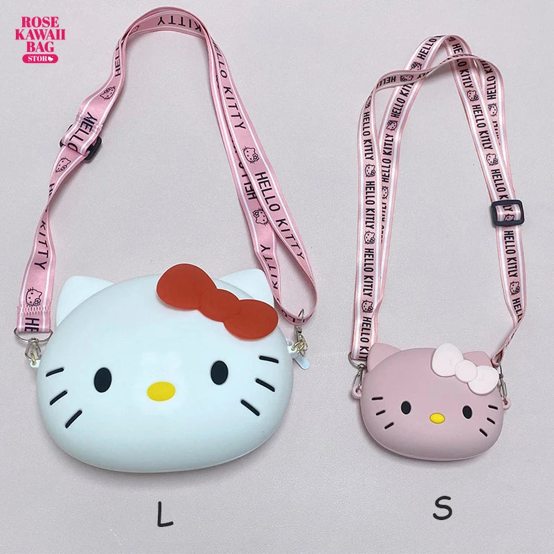 Hello Kitty Silicone Shoulder Bag