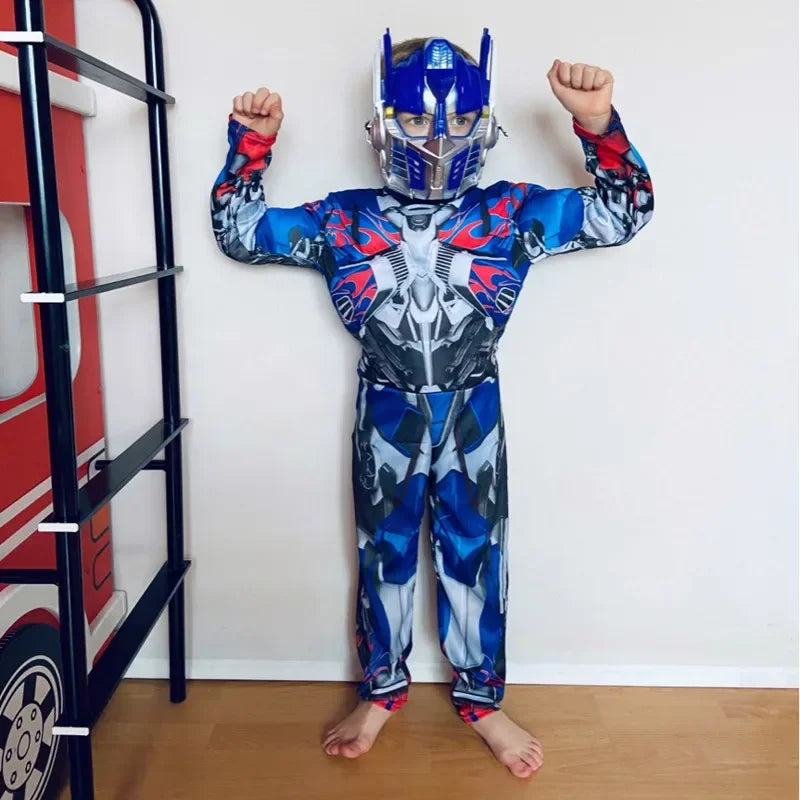 Optimus Prime Superhero Halloween Costume Set