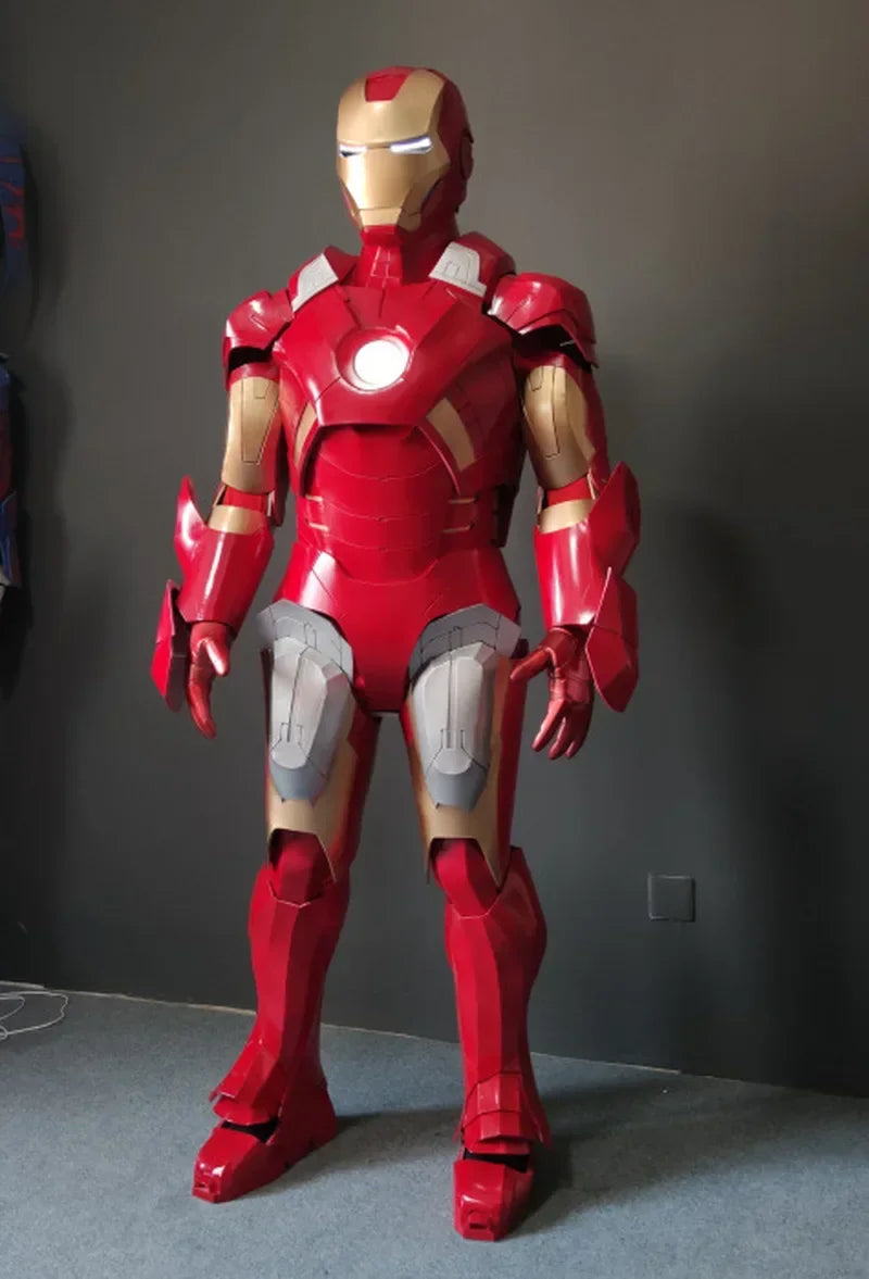 High-End Armor Iron Man Autobot Costume for Kids & Adults