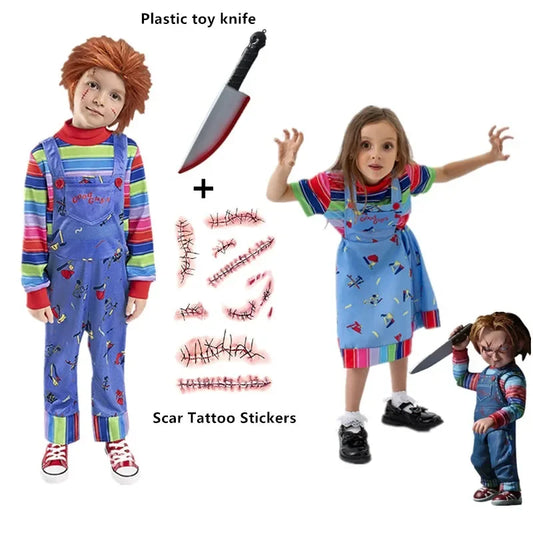 Chucky Halloween Costume Set