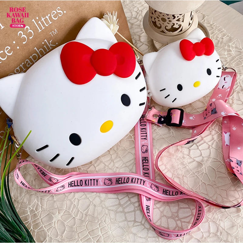 Hello Kitty Silicone Shoulder Bag