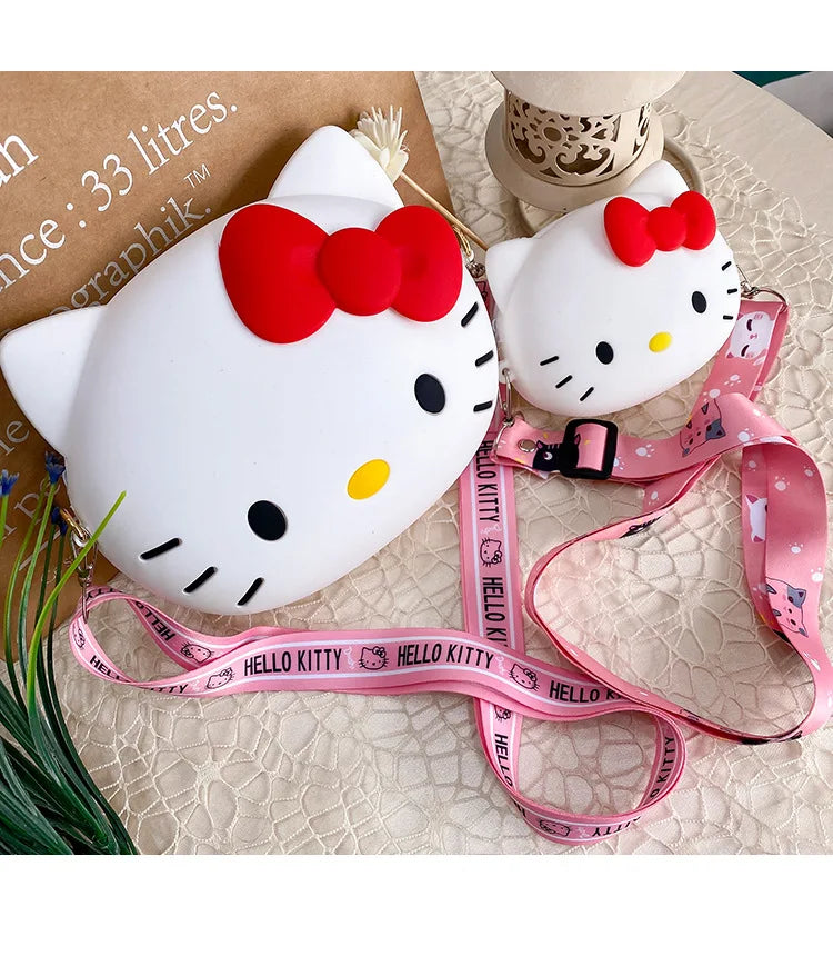 Hello Kitty Silicone Shoulder Bag