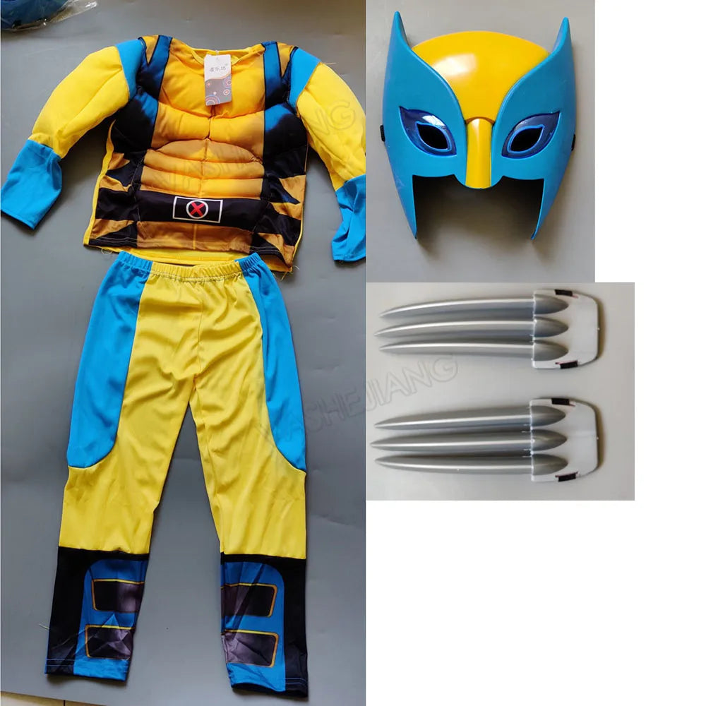 Wolverine Halloween Costume Set