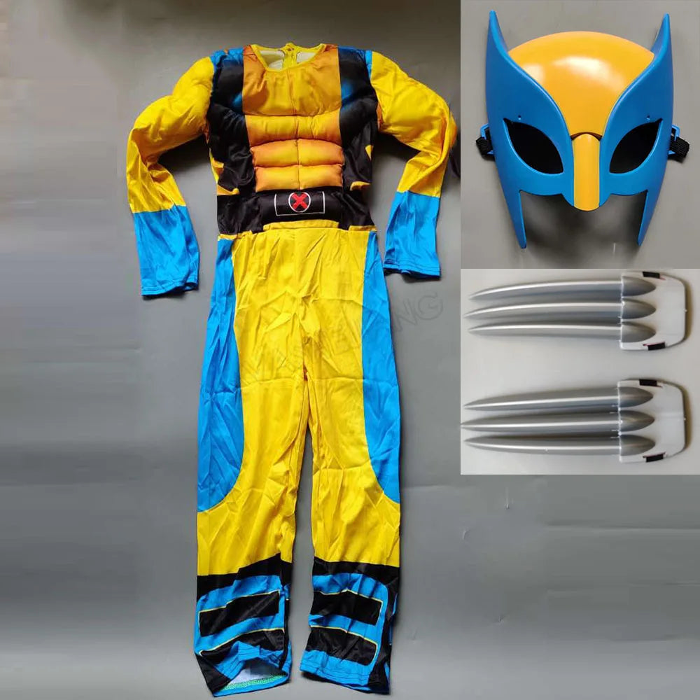 Wolverine Halloween Costume Set