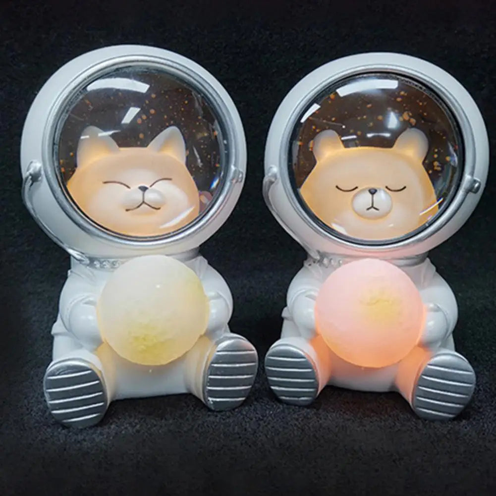 Astronaut Cat LED Night Light