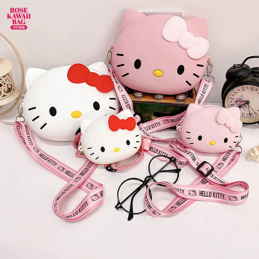 Hello Kitty Silicone Shoulder Bag