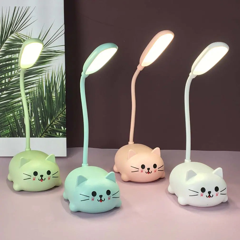 Adjustable Kawaii Pet Cat Night Light USB