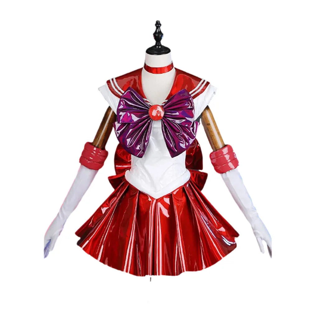 Sailor Mars Sailor Moon Hino Rei High Quality Cosplay Costume