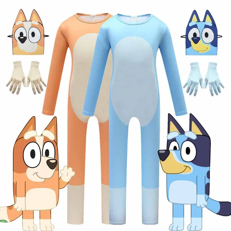 Bluey Family Anime Character Halloween Costume