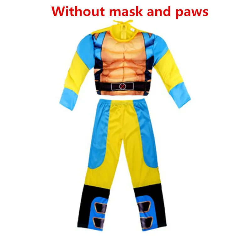 Wolverine Halloween Costume Set