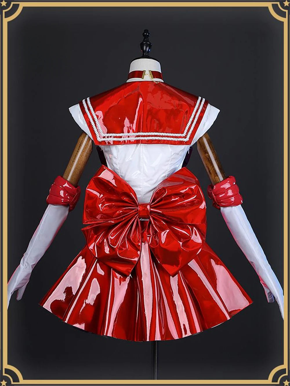 Sailor Mars Sailor Moon Hino Rei High Quality Cosplay Costume