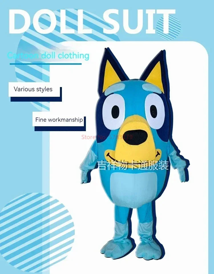 Bluey Bingo Dog Costume Adult for Activity Cosplay Performance