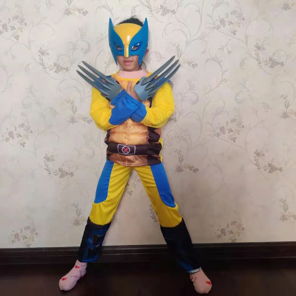 Wolverine Halloween Costume Set