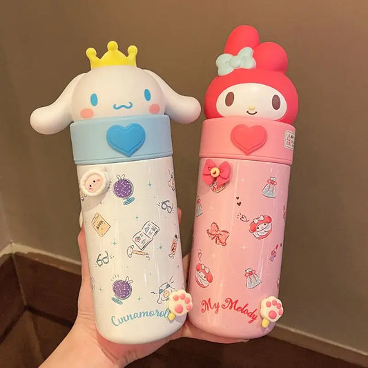 Sanrio Hello Kitty Water Bottle Stainless Steel