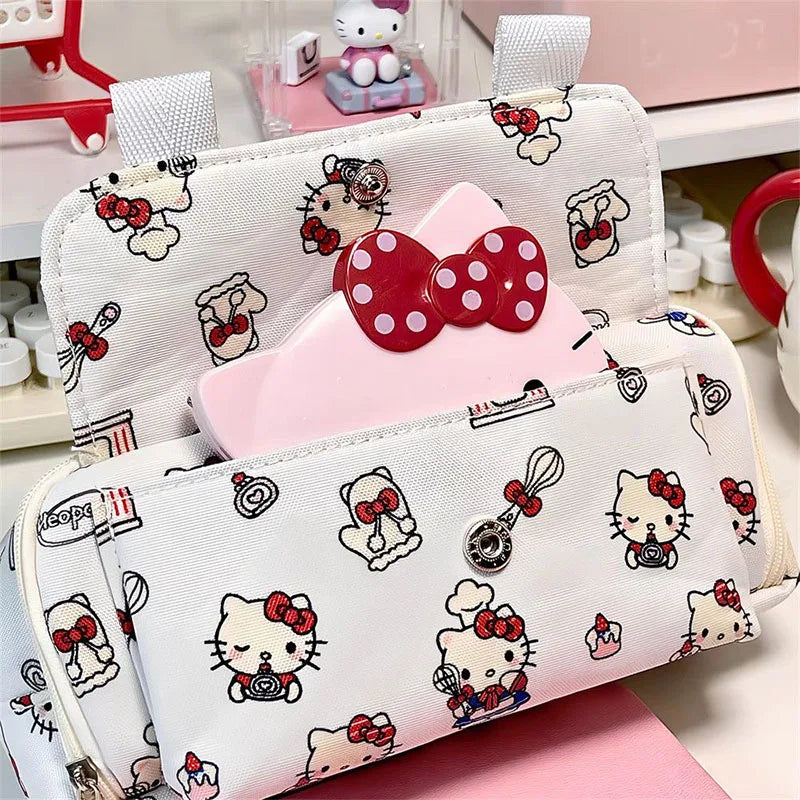 Sanrio Hello Kitty Kawaii Flip Pencil Case