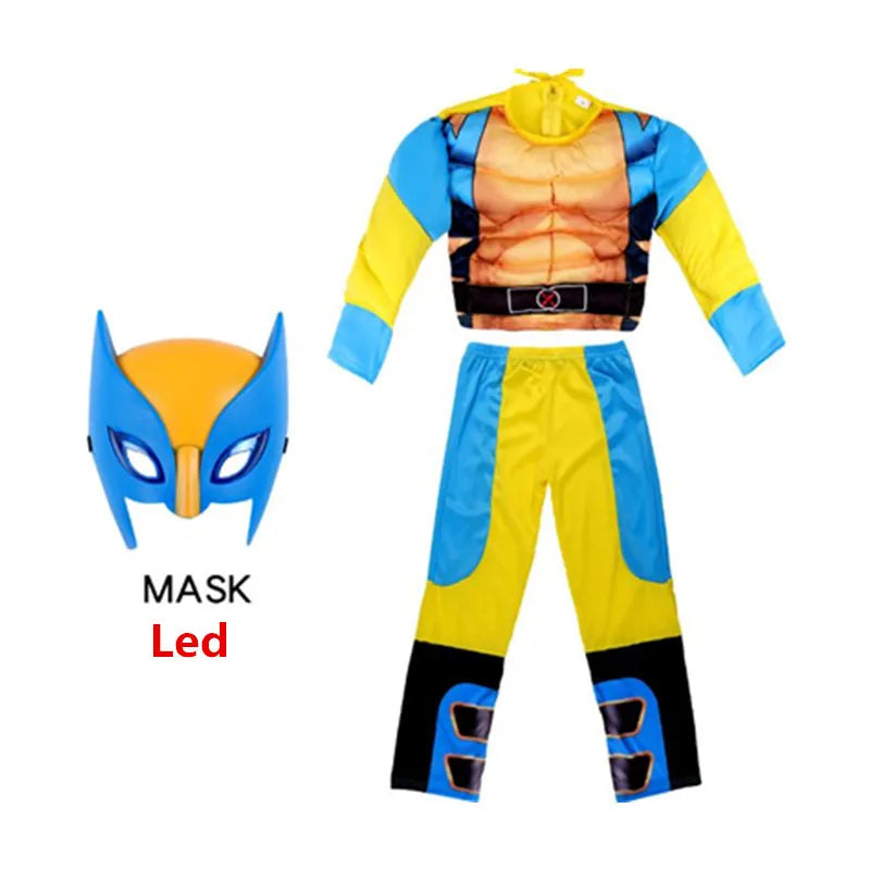 Wolverine Halloween Costume Set