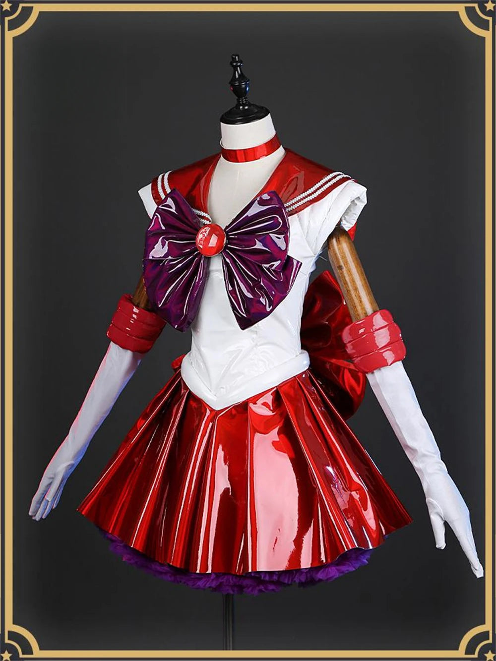 Sailor Mars Sailor Moon Hino Rei High Quality Cosplay Costume