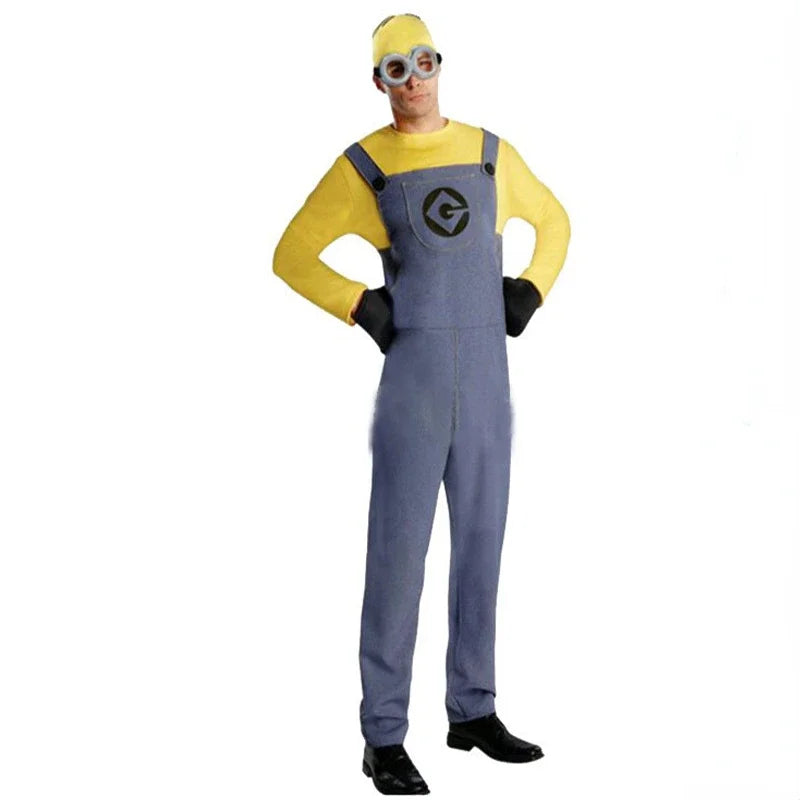 Minion Jumpsuit Full Family Halloween Costume Kids Adults