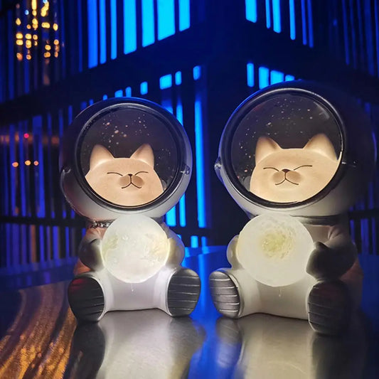 Astronaut Cat LED Night Light