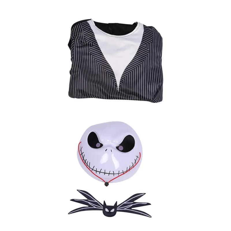 Jack Skellington The Nightmare Before Christmas Halloween Costume Set