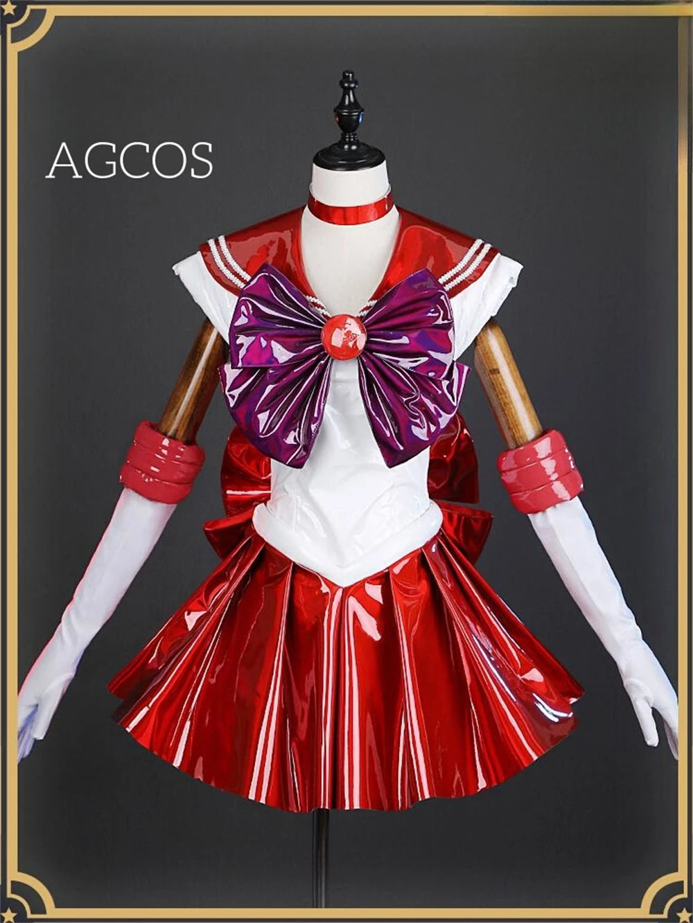 Sailor Mars Sailor Moon Hino Rei High Quality Cosplay Costume