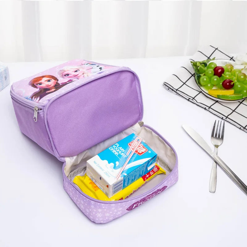 Disney Elsa & Anna Frozen Purple Lunch Bag