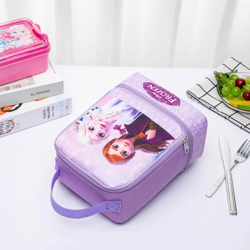 Disney Elsa & Anna Frozen Purple Lunch Bag