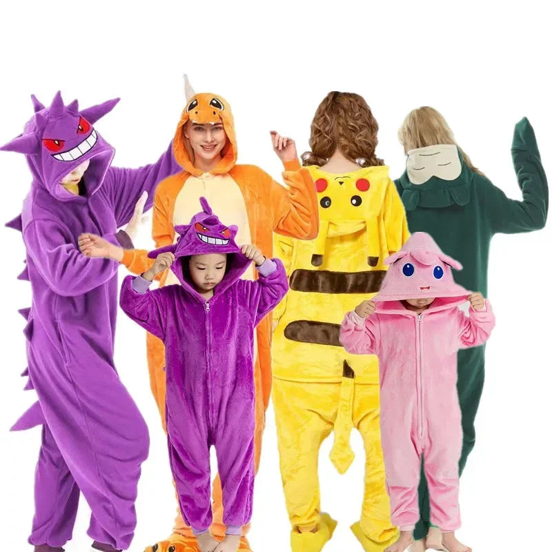 Pokemon One-Piece Halloween Costume for Adults & Kids