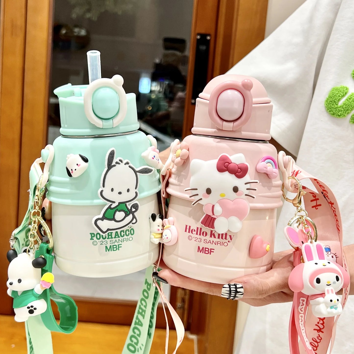 Sanrio Thermos Cup Water Bottle