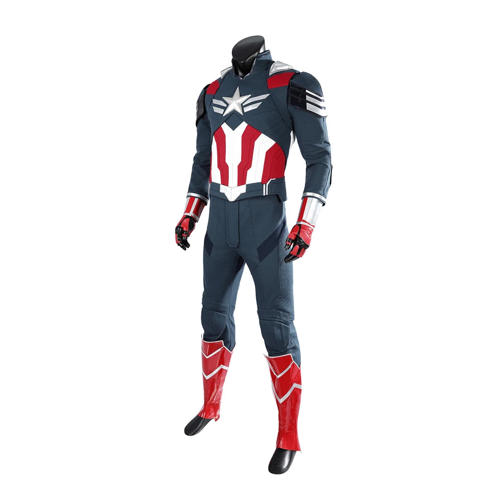 Captain America Marvel High Quality Cosplay Costumes