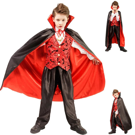 Vampire Dracula Halloween Costume Set