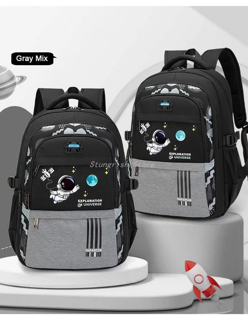 Astronaut Large Capacity School Backpacks Set