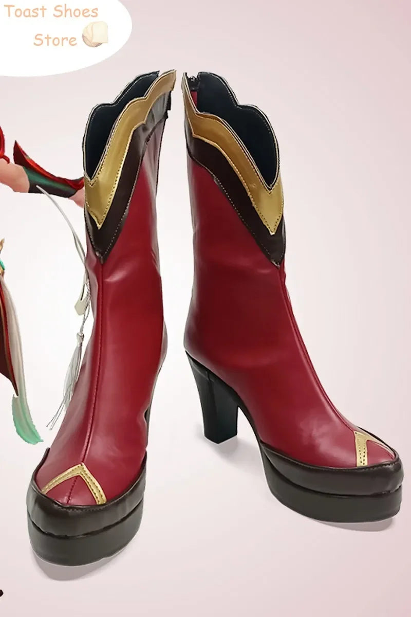 The Blade Dancer Irelia Cosplay Shoes Game LOL